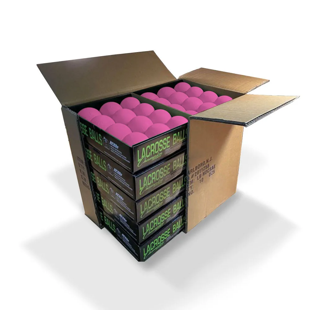 120 NFHS  Neon Pink Lacrosse Balls