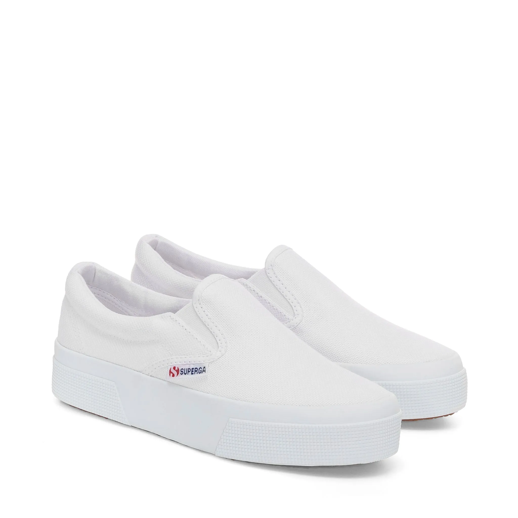 2740 Platform Slip-on Sneakers - White