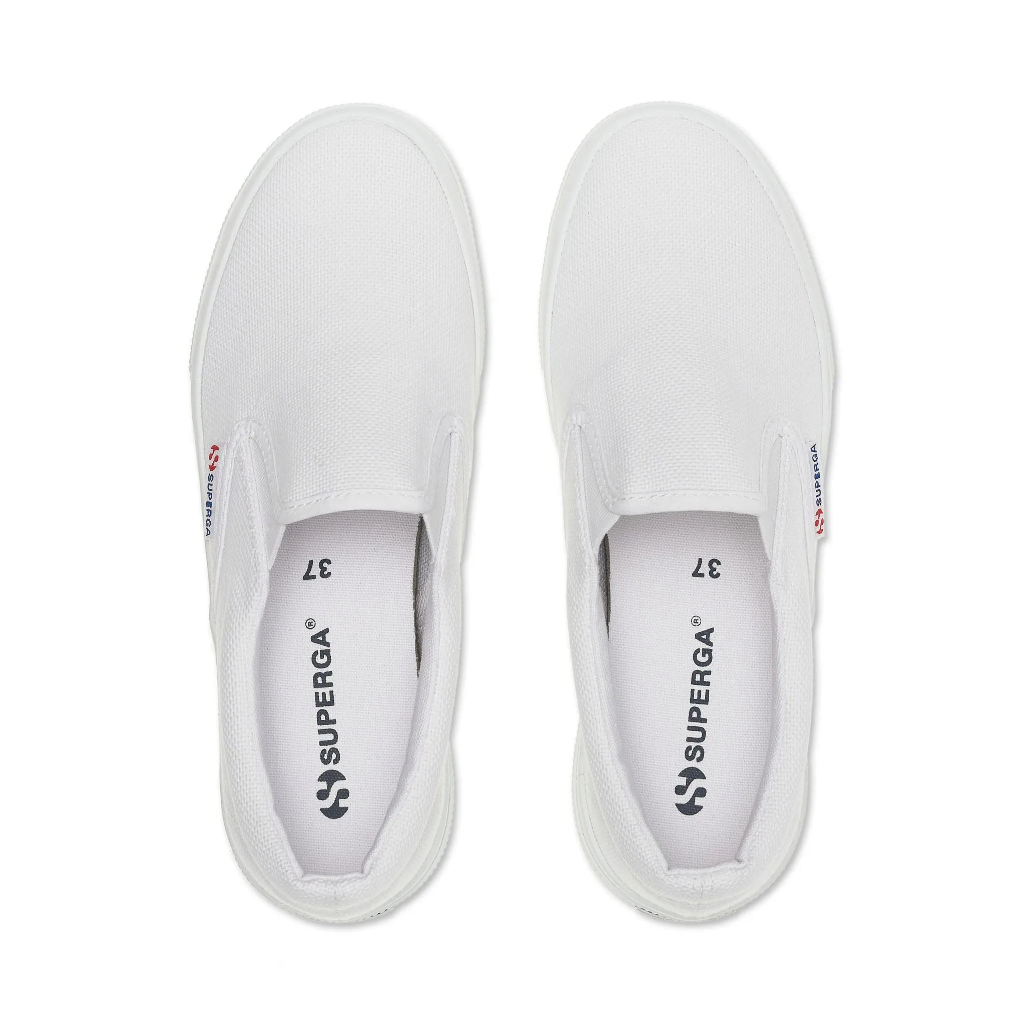 2740 Platform Slip-on Sneakers - White