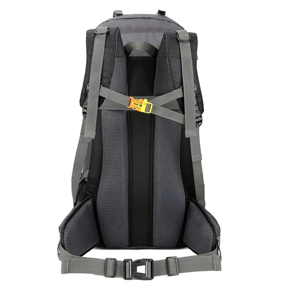 60L Climbing Waterproof Backpack with Rain Coat