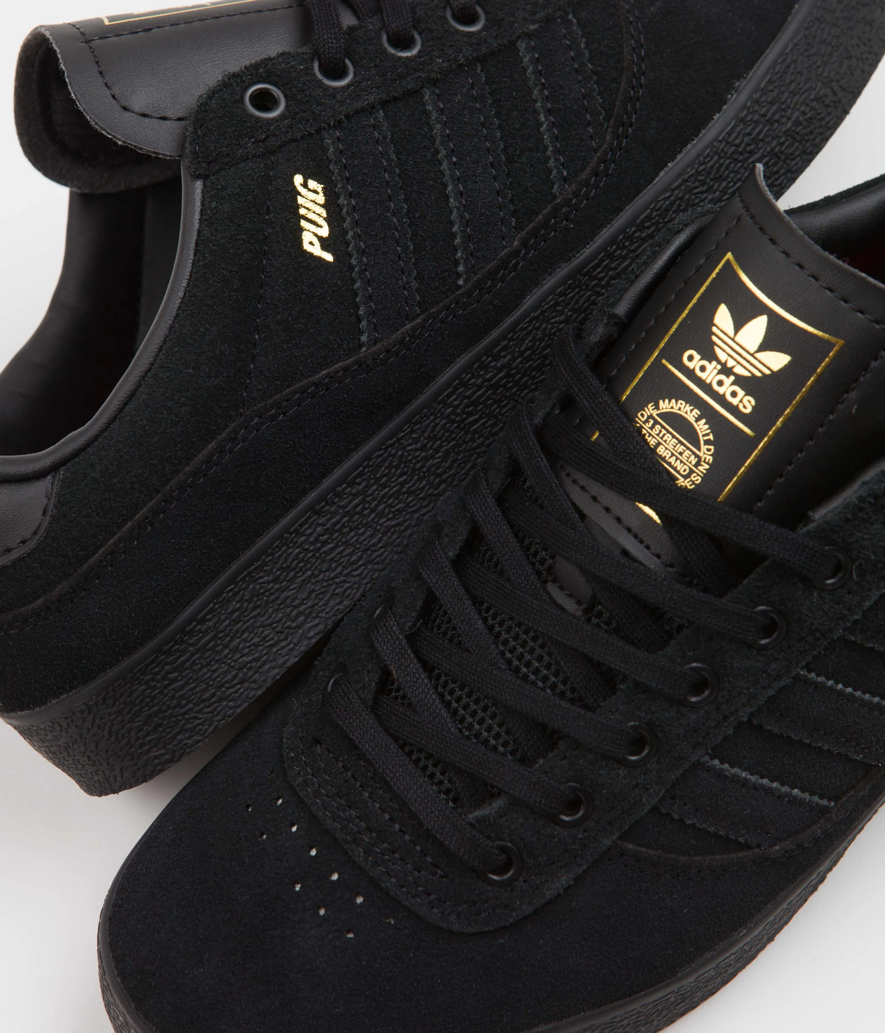 Adidas Puig Indoor Shoes - Core Black / Core Black / Gum5