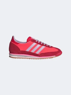 Adidas SL 72 OG Women Originals Shoes Red/Lavender/Scarlet