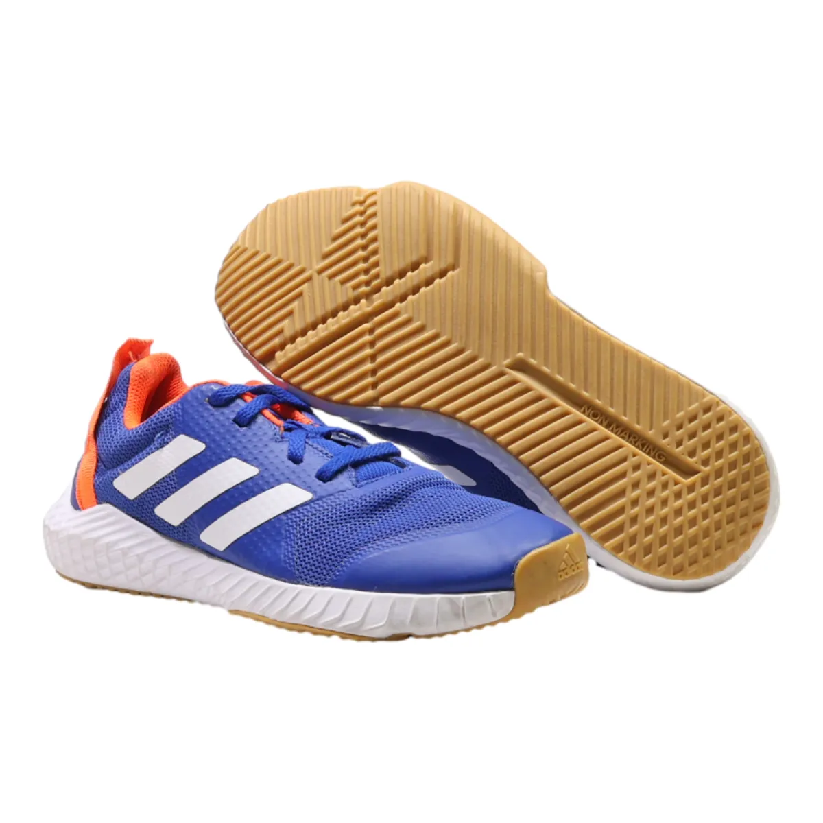 ADIDAS Sneaker Trainers Blue Synthetic Womens UK 3.5