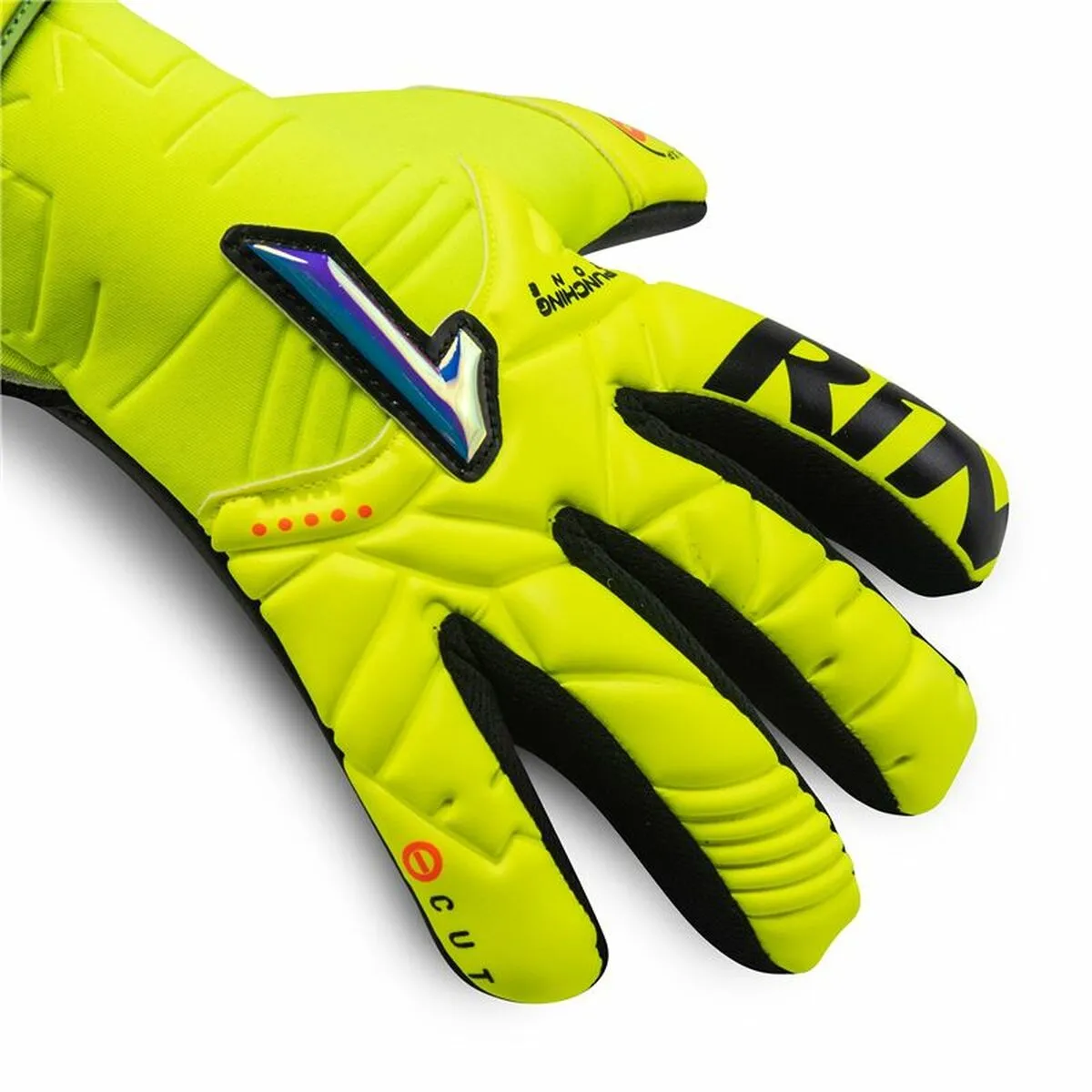 Adult Goalkeeper gloves Rinat Kratos bright yellow