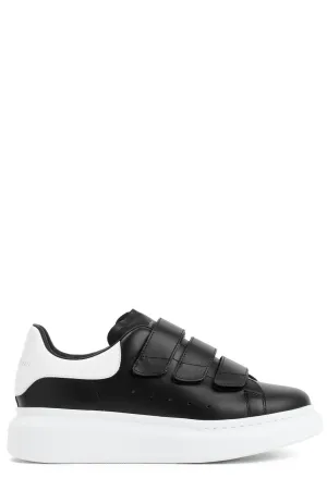 Alexander McQueen Touch-Strap Round Toe Sneakers