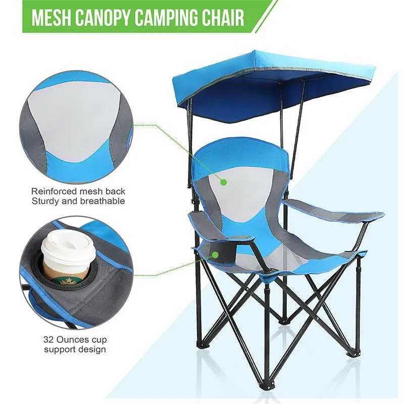 ALPHA CAMP Folding Most Comfortable Camping Chair