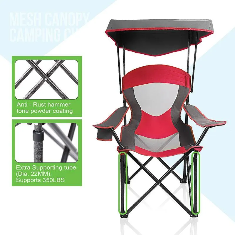 ALPHA CAMP Folding Most Comfortable Camping Chair