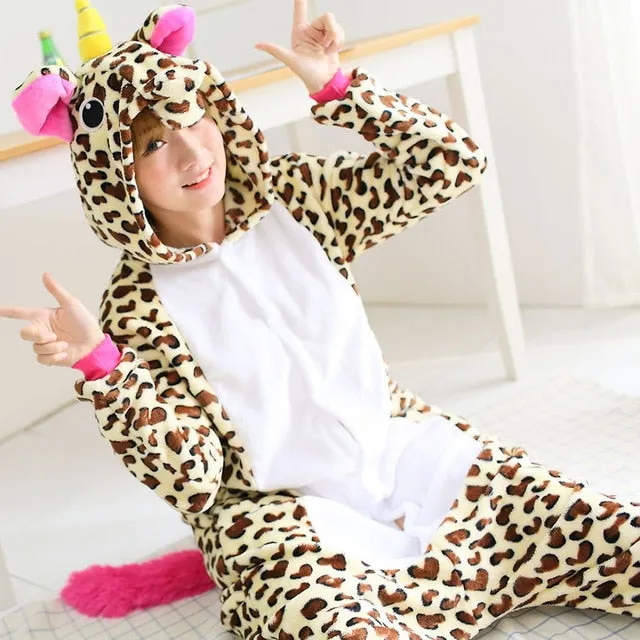 Animal Pajamas Winter Nightie