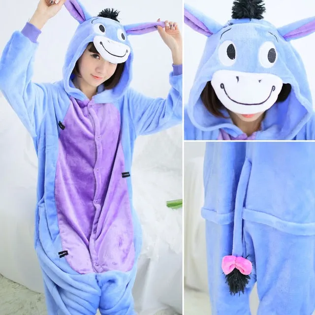 Animal Pajamas Winter Nightie