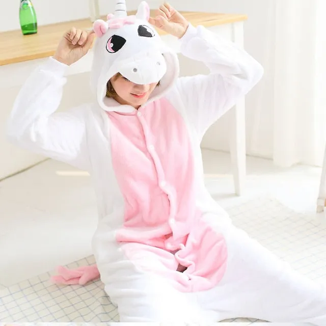 Animal Pajamas Winter Nightie