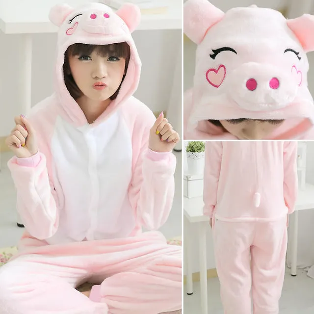 Animal Pajamas Winter Nightie