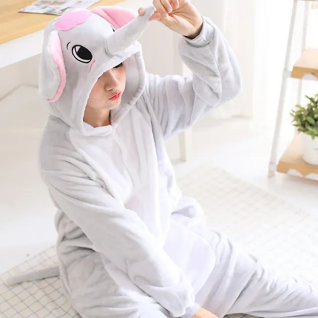 Animal Pajamas Winter Nightie