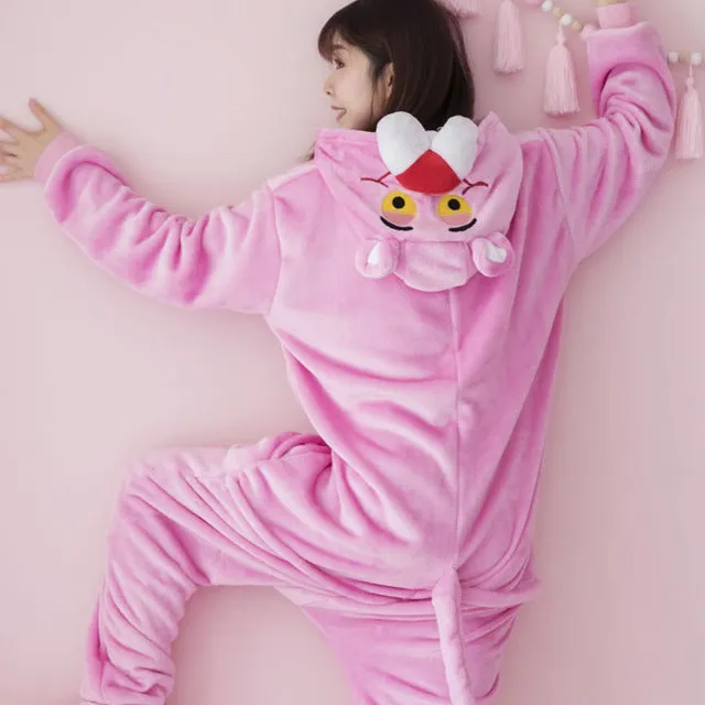 Animal Pajamas Winter Nightie