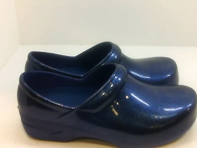 Anywear Women's SR Angel Navy Glitter Clogs Size 8 Pair Of Shoes