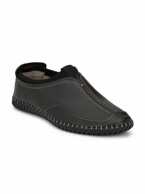 Arlo Midnight Black Slip-Ons