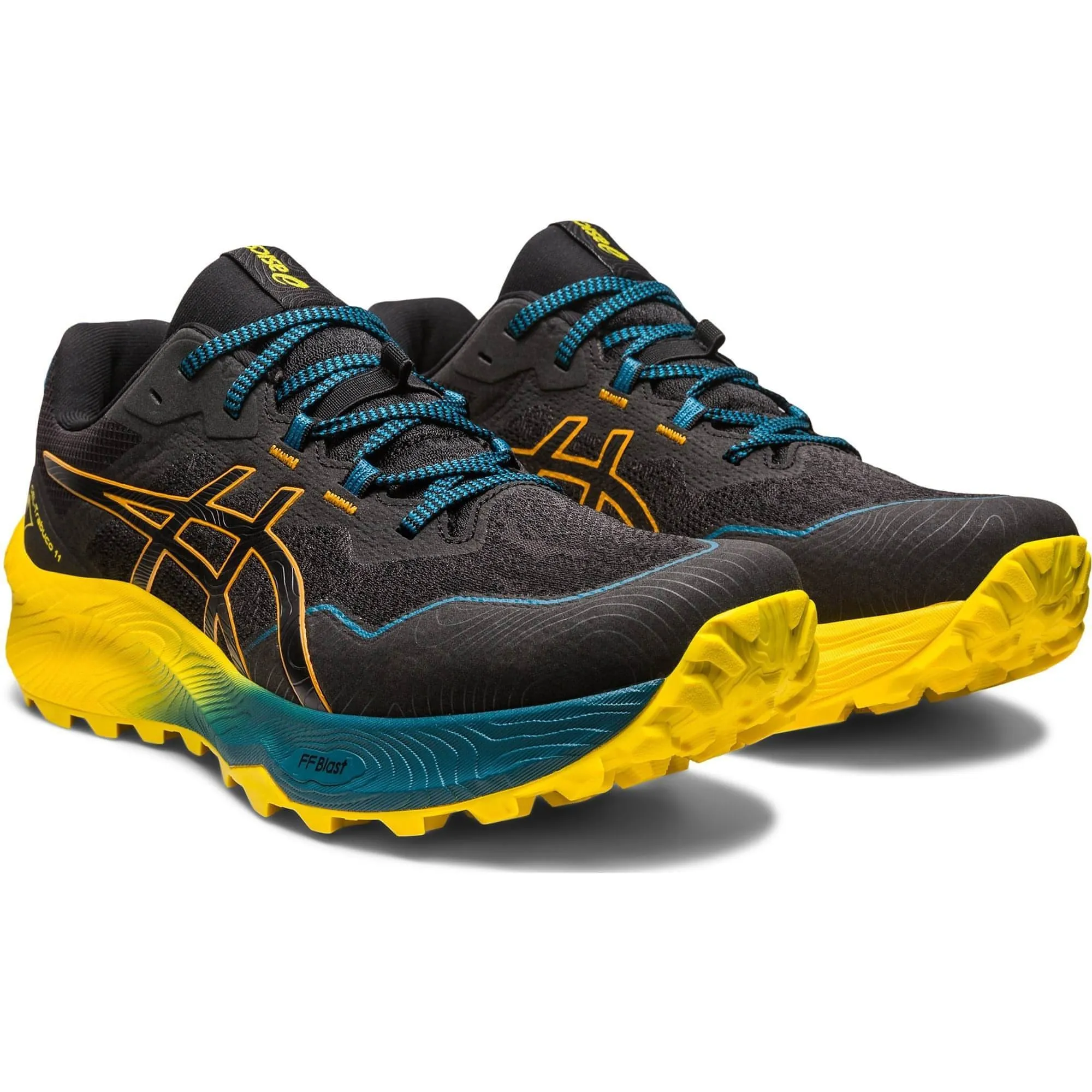 Asics Gel Trabuco 11 Mens Trail Running Shoes - Black