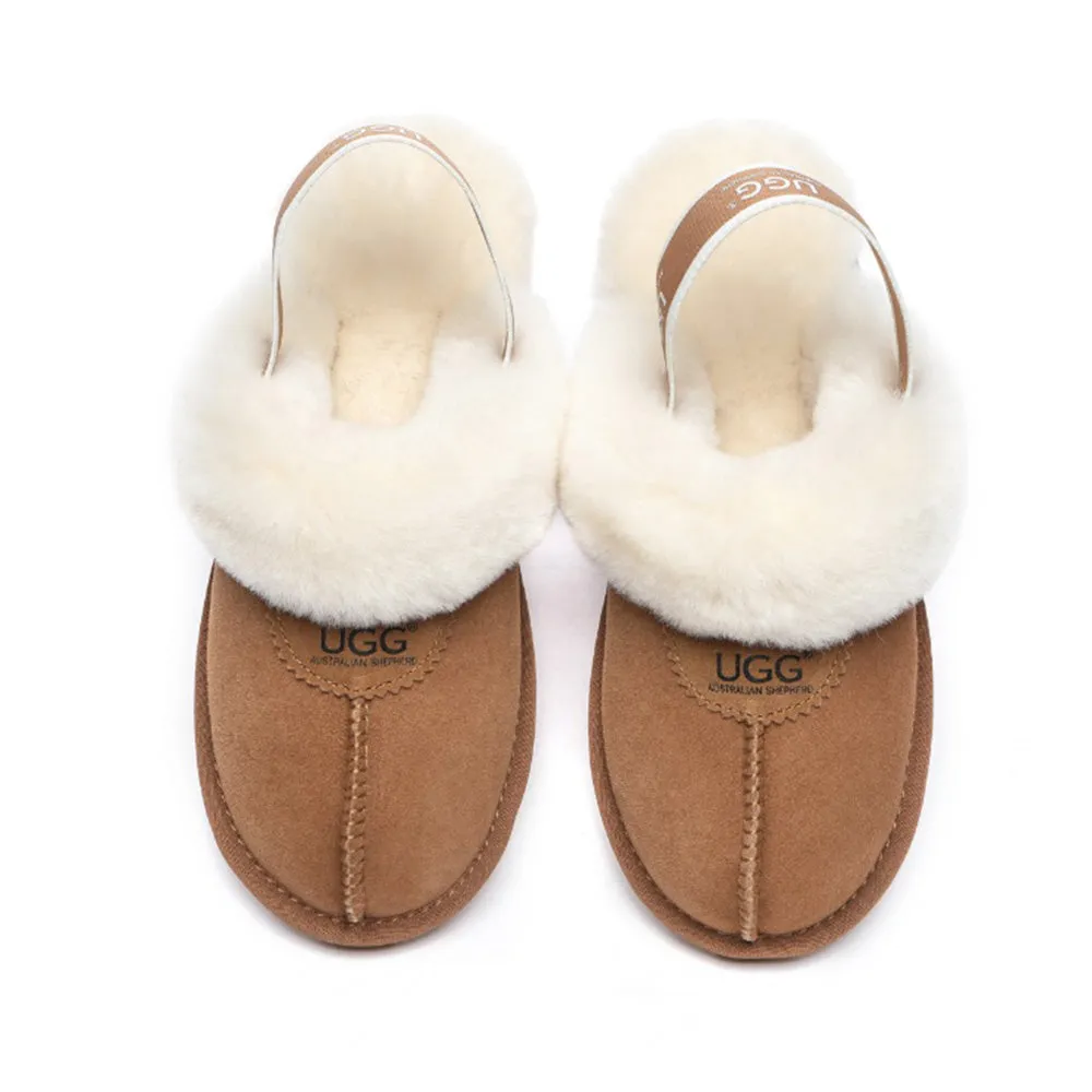 Australian Shepherd Slingback Slippers Unisex Waffle Plus #AS2042