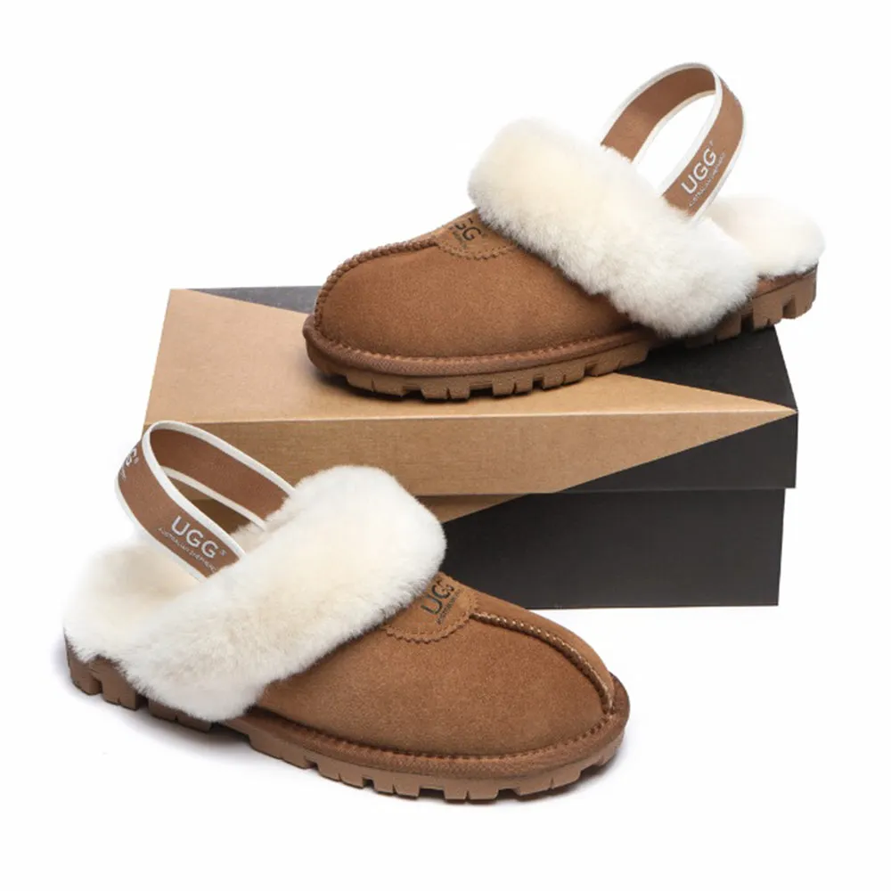 Australian Shepherd Slingback Slippers Unisex Waffle Plus #AS2042