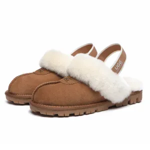 Australian Shepherd Slingback Slippers Unisex Waffle Plus #AS2042