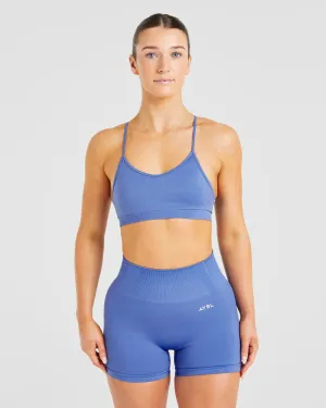 Balance V3 Seamless Strappy Sports Bra - Bright Cobalt