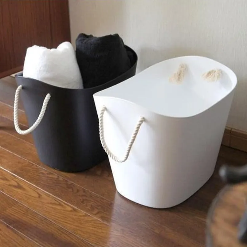 Balcolore Laundry & Storage Basket - White