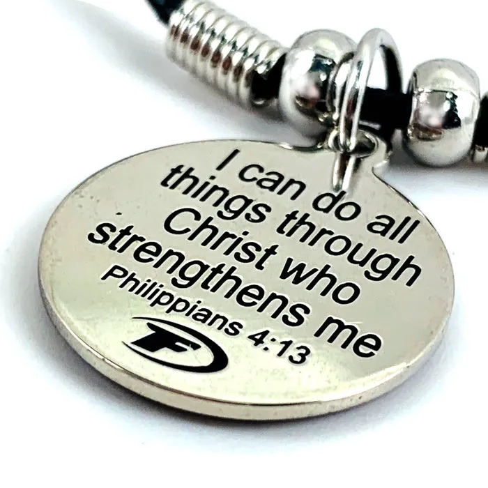 Baseball Phil 4:13 Mood Necklace