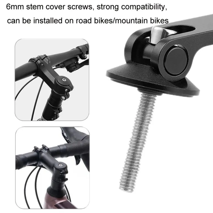 BENGGUO Bicycle Aluminum Alloy Four-claw Cycling Mobile Phone Holder, Model: Stem Style