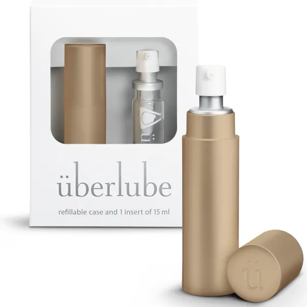 überlube Good To Go Traveller Set 15ml - Gold