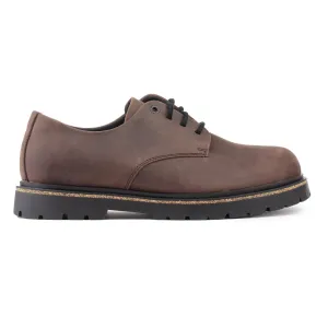 Birkenstock Highwood Lace Low Natural Leather Unisex Lace Up Shoes