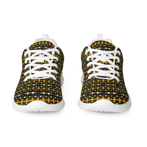 Black & Gold Vintage Women’s athletic shoes