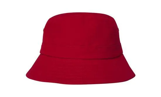 BRUSHED SPORTS TWILL YOUTH BUCKET HAT