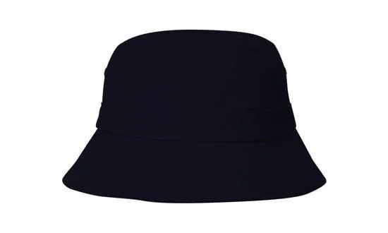 BRUSHED SPORTS TWILL YOUTH BUCKET HAT