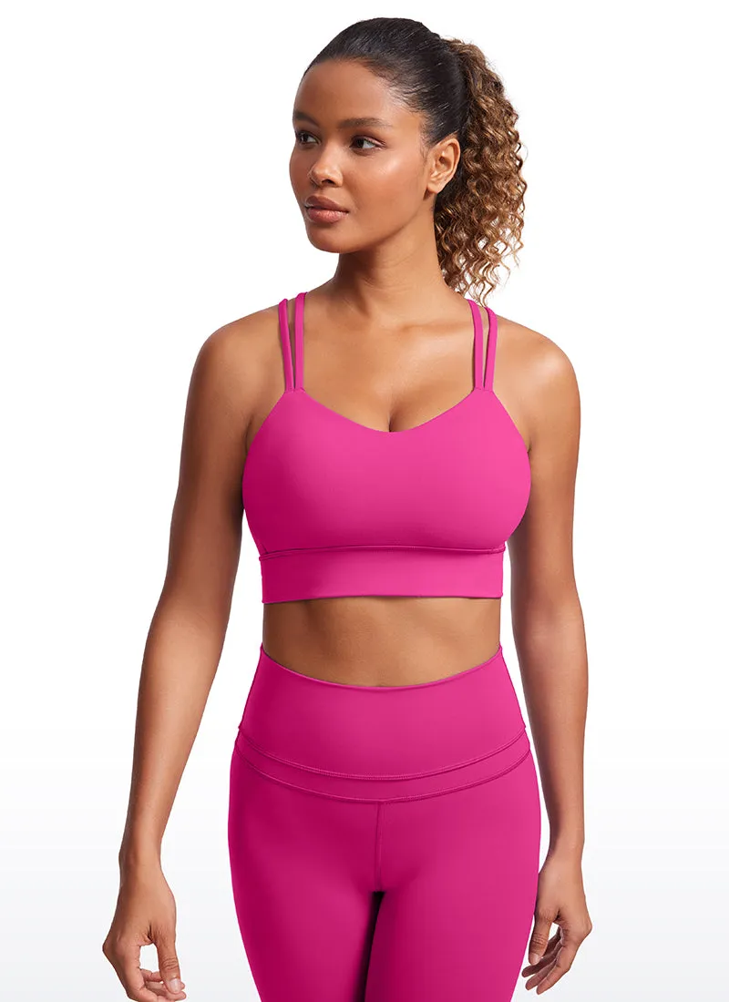 Butterluxe Molded cups Criss Cross Sports Bra