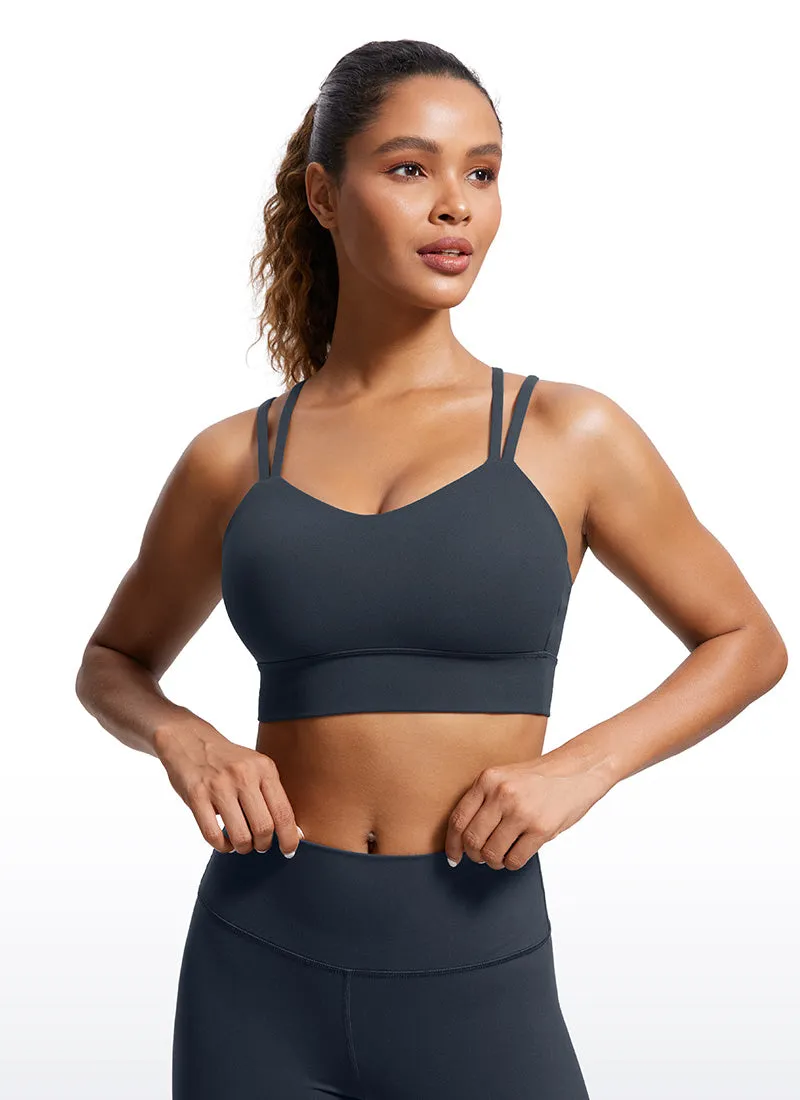 Butterluxe Molded cups Criss Cross Sports Bra