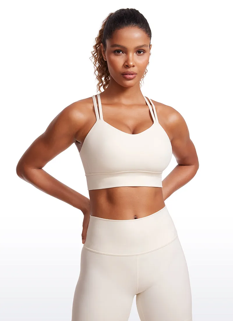 Butterluxe Molded cups Criss Cross Sports Bra