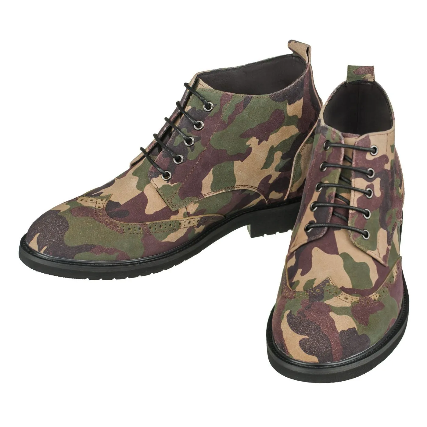 CALTO - S3651 - 3.0 Inches Taller (Camo Green) - Lightweight