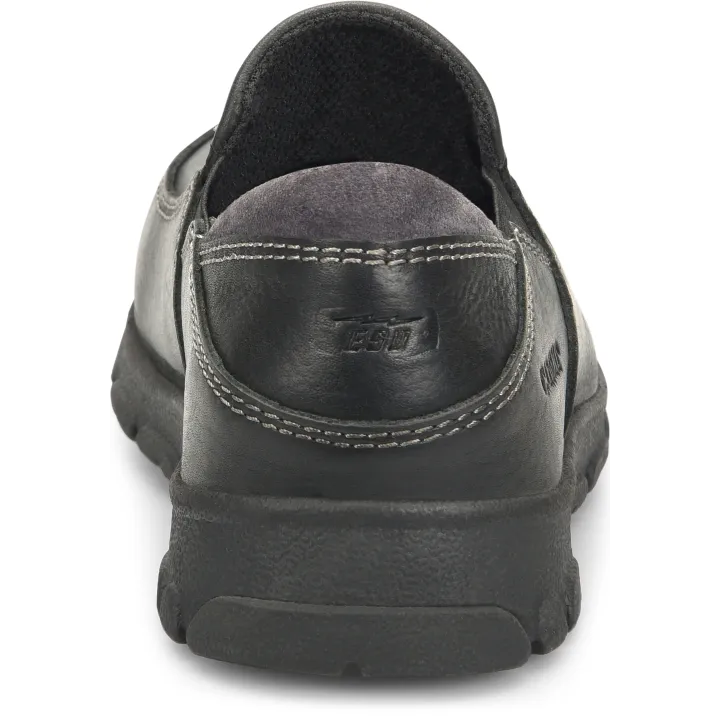 Carolina Women's S-117 ESD Alum Toe LW Slip-On Work Shoe Black- CA5672