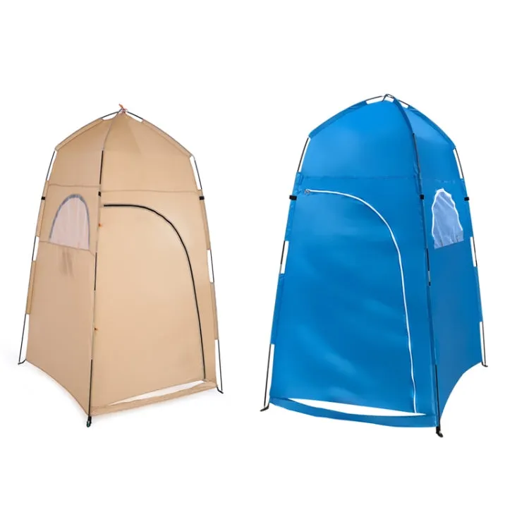 Changing Tent Shower Beach Tent Outdoor Awning(Blue)