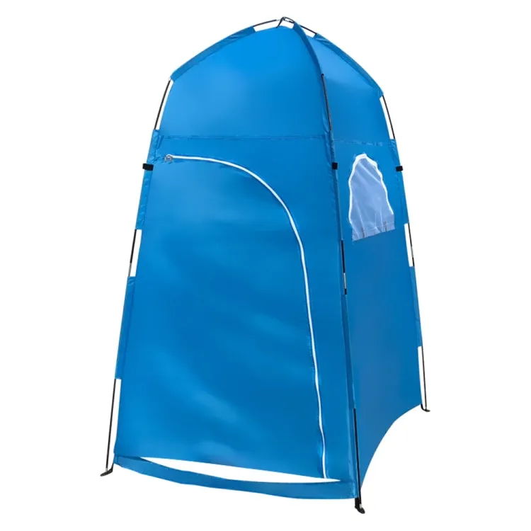 Changing Tent Shower Beach Tent Outdoor Awning(Blue)