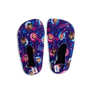 COEGA Girl's Pool Shoes - Masha 2021 Large - Purple Masha Balloons