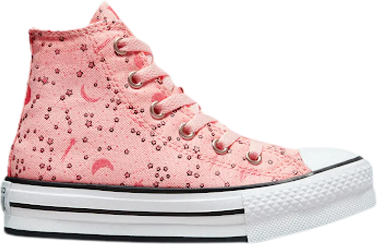 Converse Chuck Taylor All Star EVA Platform High GS Constellations Sneakers - Storm Pink