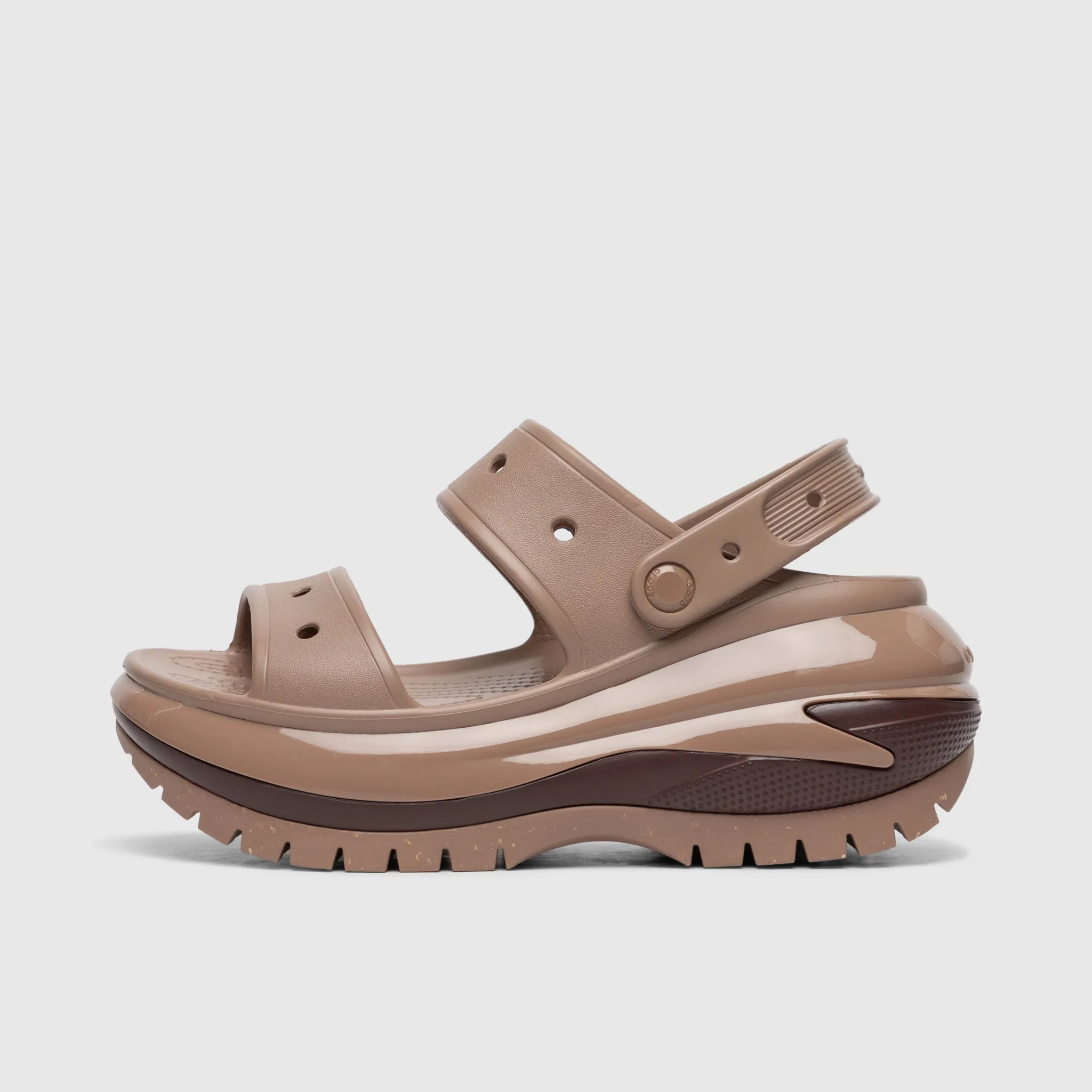 Crocs Mega Crush Sandal / Latte