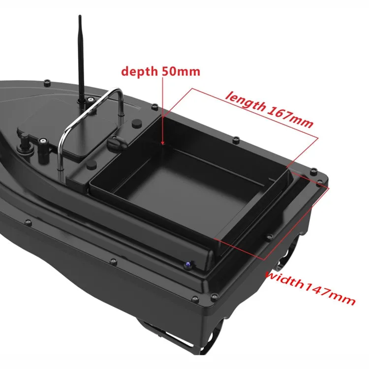 D16 Smart RC Fishing Bait Boat 2kg Loading 500M