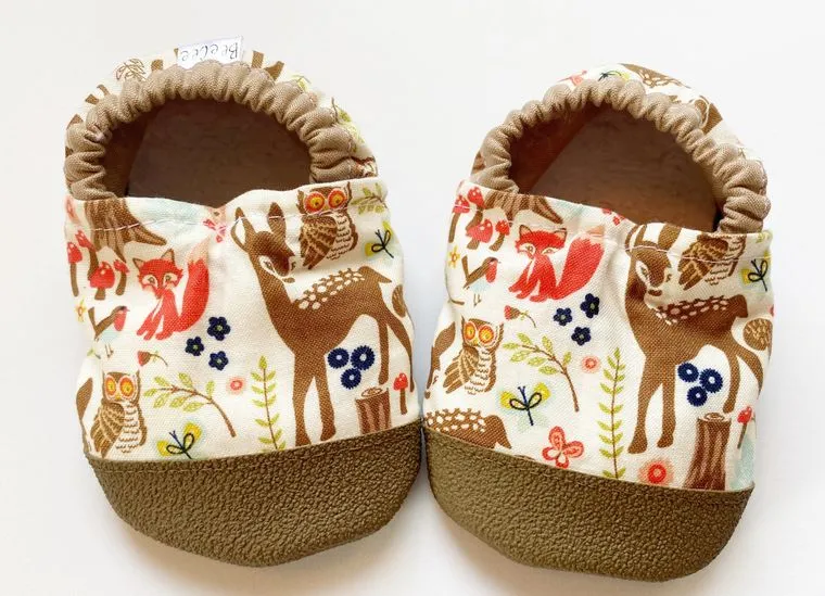 Deer soft baby shoes 6-12m