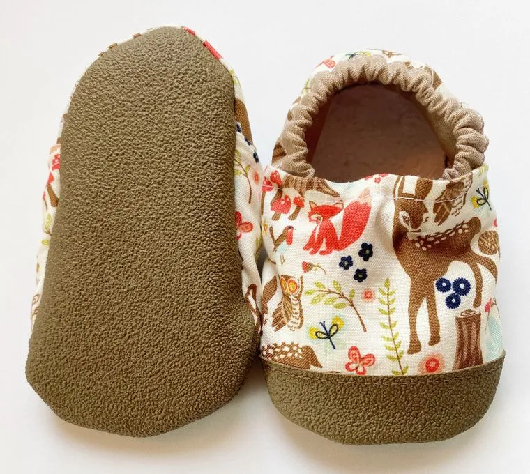 Deer soft baby shoes 6-12m