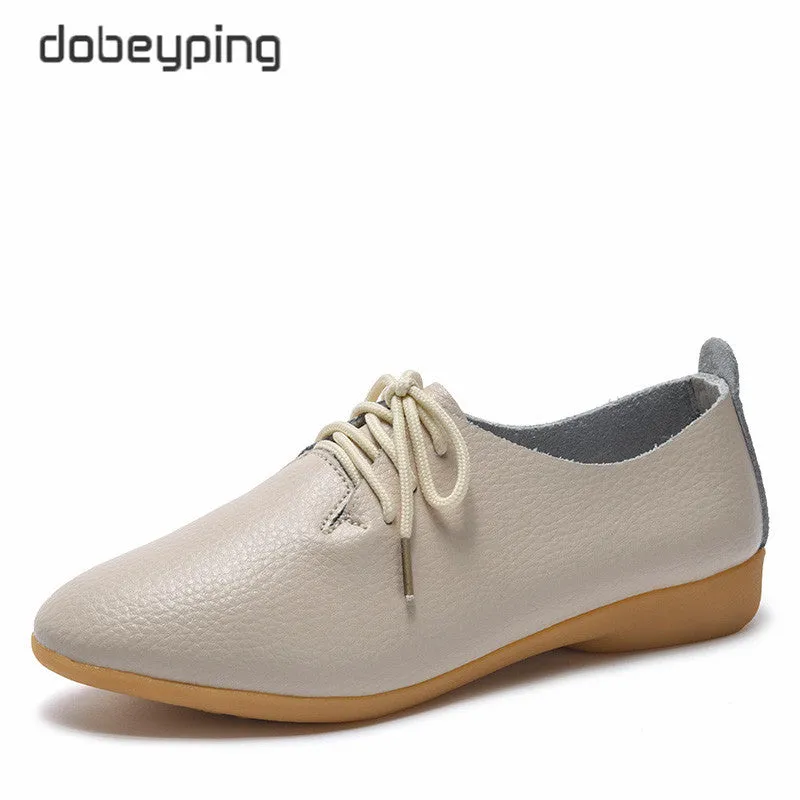 dobeyping 2018 New Women Shoes Genuine Leather Women's Shoe