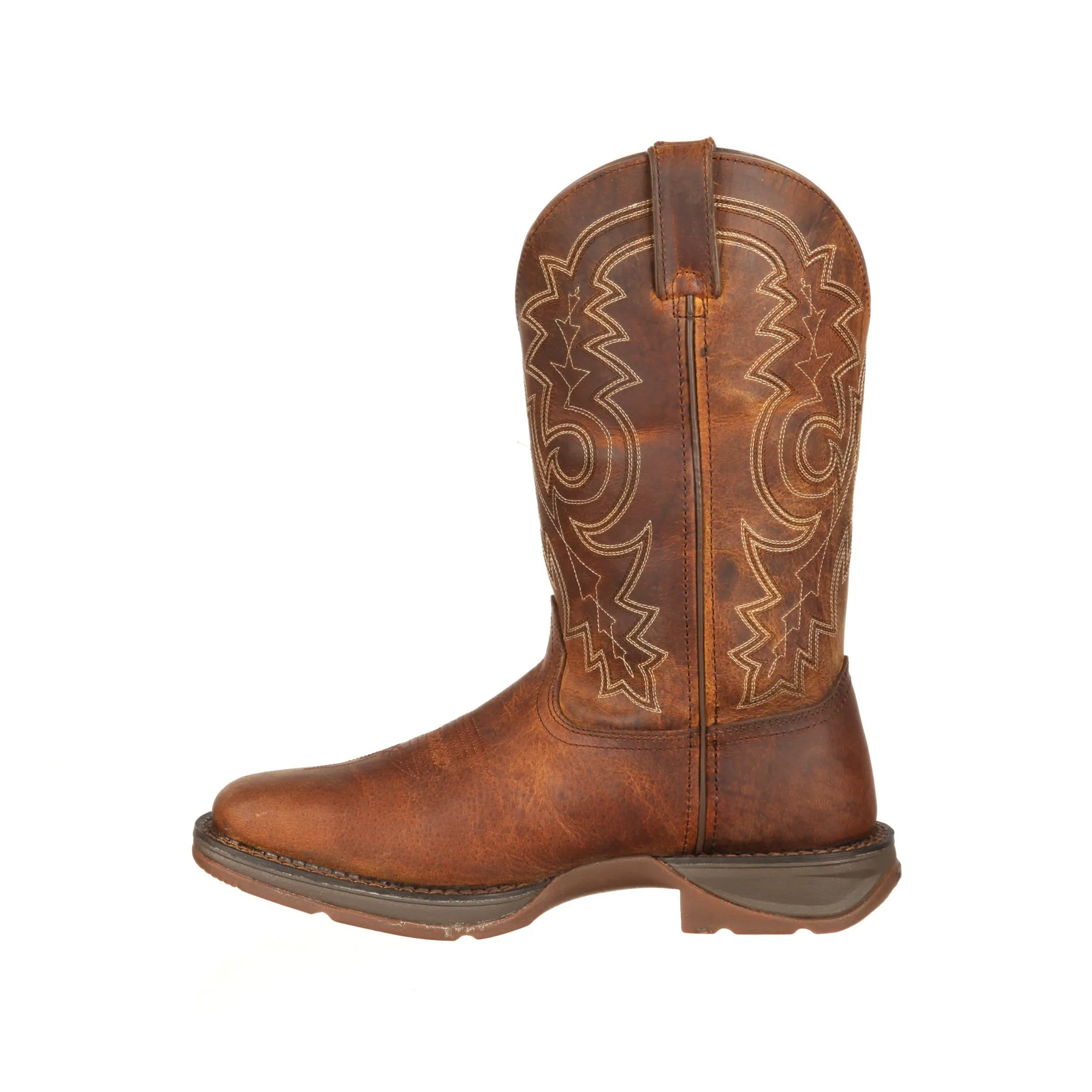 Durango Mens Brown Leather ST Western Work Boots