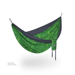 Eagles Nest Outfitters LNT DoubleNest Hammock Print - Charcoal