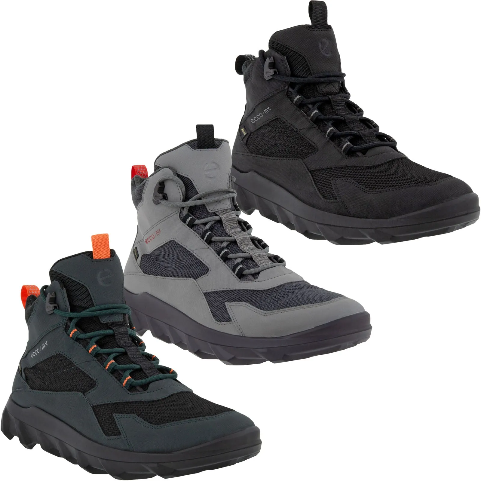 ECCO Mens MX High-Top Gore-Tex Outdoor Walking Boots