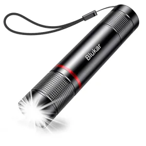 Flashlight Rechargeable,High Lumens Tactical Flashlight,Super Bright Small LED Flash Light-Zoomable,Adjustable Brightness,Long Lasting for Camping,Outdoors,Christmas Gifts Men&Women